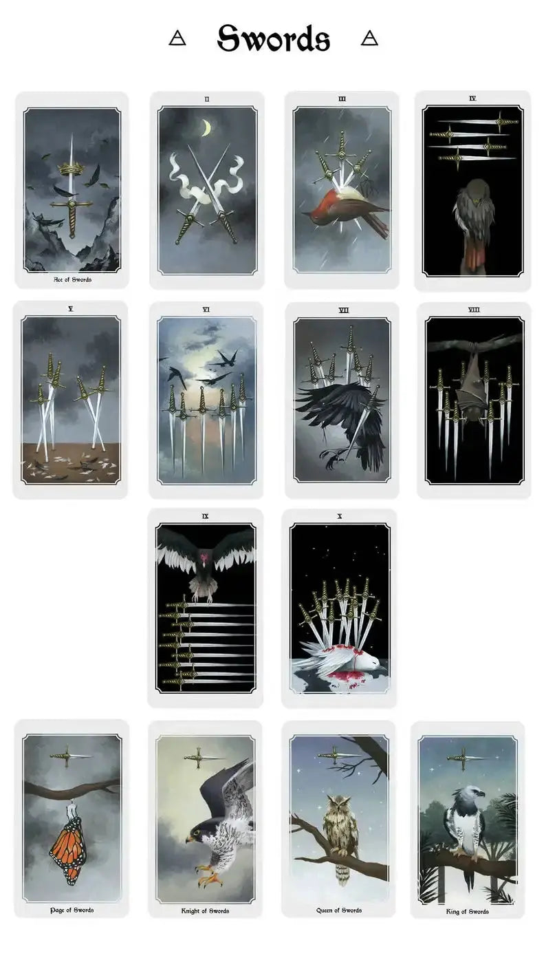 Beautiful Hand Painted Anima Mundi Tarot Anakha H. Nyx