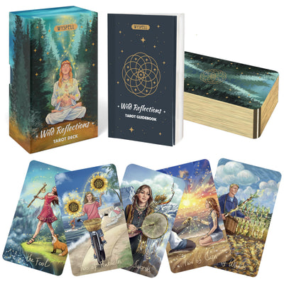 Wild Reflections Tarot Deck & Guidebook Set | Wyspell Edition