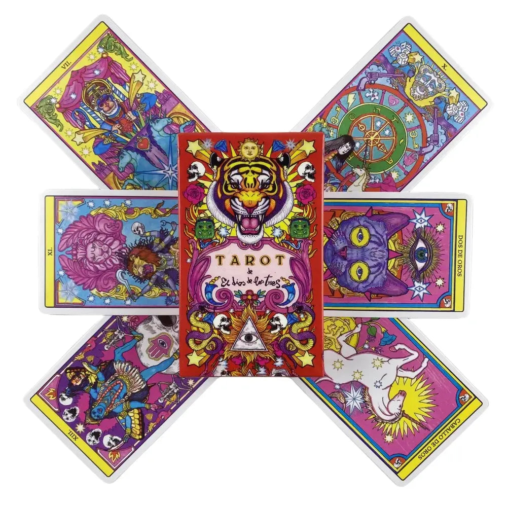 Unleash Creative Energy: Tarot de El Dios de los Tres (The Tarot of the Three Gods) Anakha H. Nyx