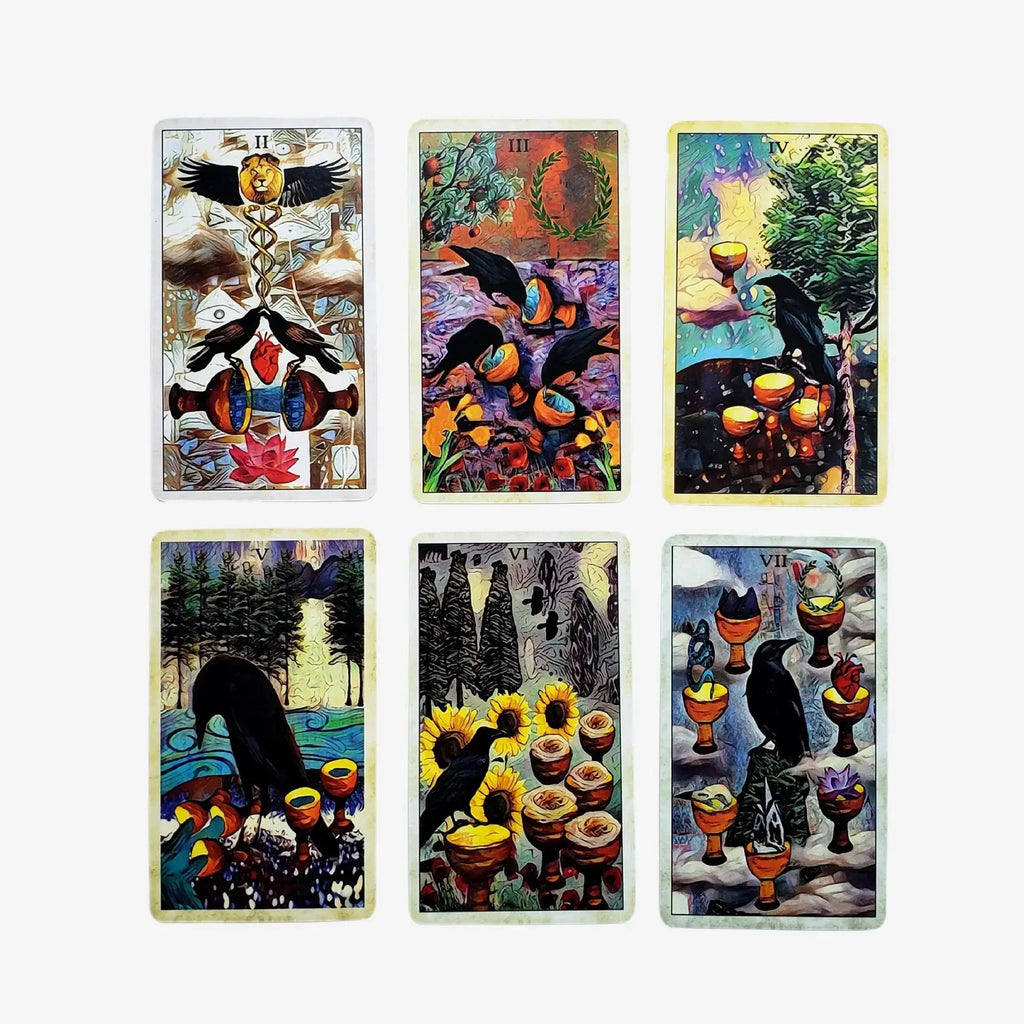 Elevate your divination practice with the Crow Tarot Anakha H. Nyx