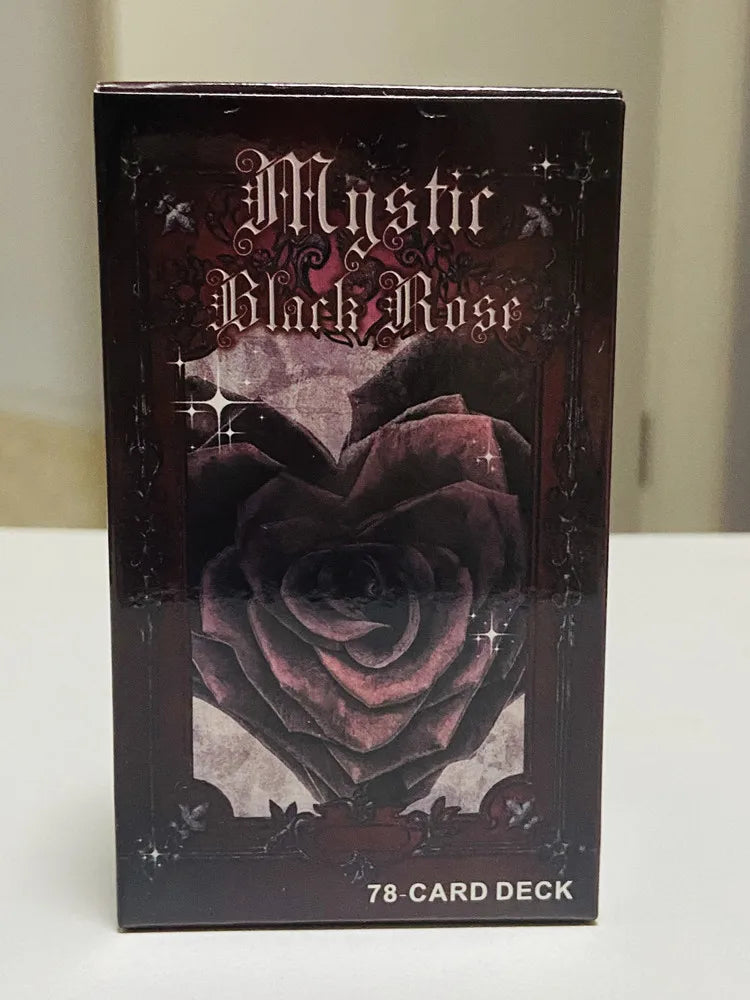 Decode Modern Realities: Mystic Black Rose Oracle Deck
