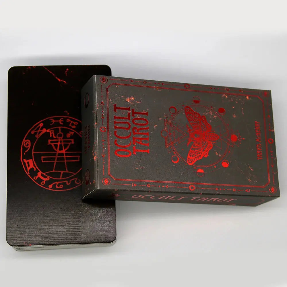 Master the Secrets of Solomonic Magic: The Occult Tarot Deck by Travis McHenry Anakha H. Nyx