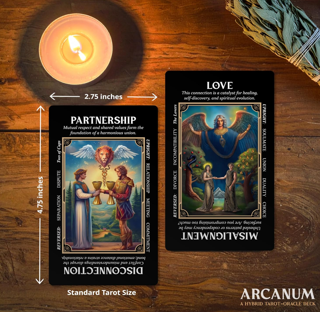 Arcanum A Hybrid Tarot-Oracle Deck
