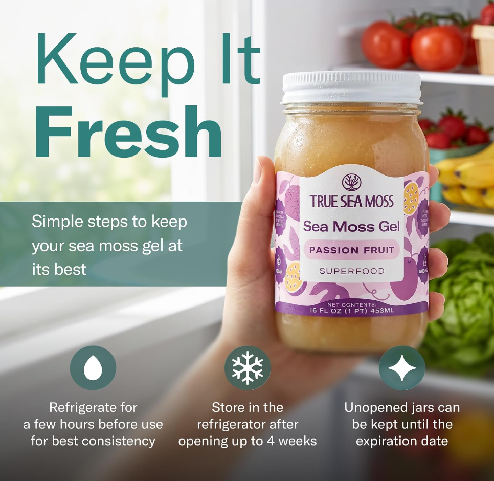 TrueSeaMoss Sea Moss Gel