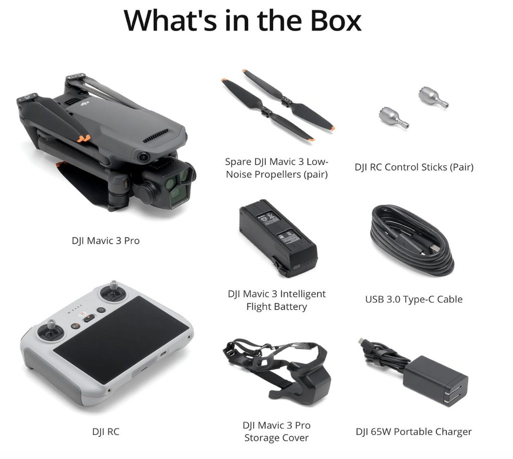 DJI Mavic 3 Pro Fly More Combo with DJI RC Pro