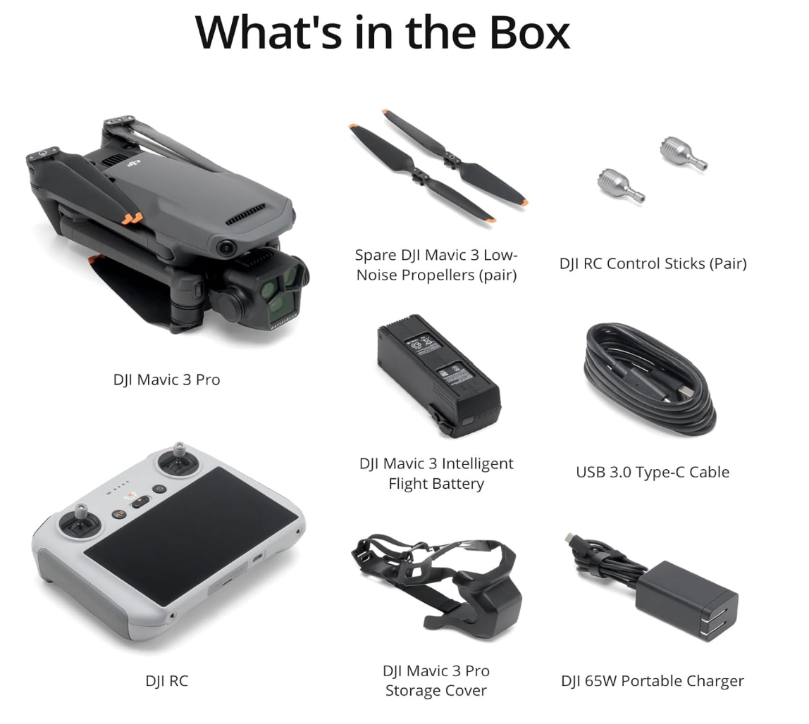 DJI Mavic 3 Pro Fly More Combo with DJI RC Pro