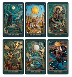 sishui Gilded Age Tarot Deck with Guidebook
