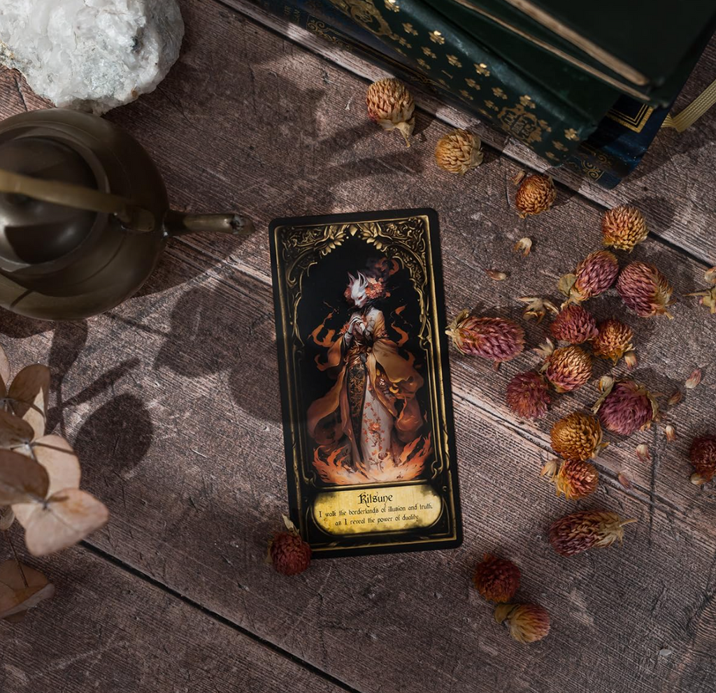 Obsidian Veil Oracle Deck