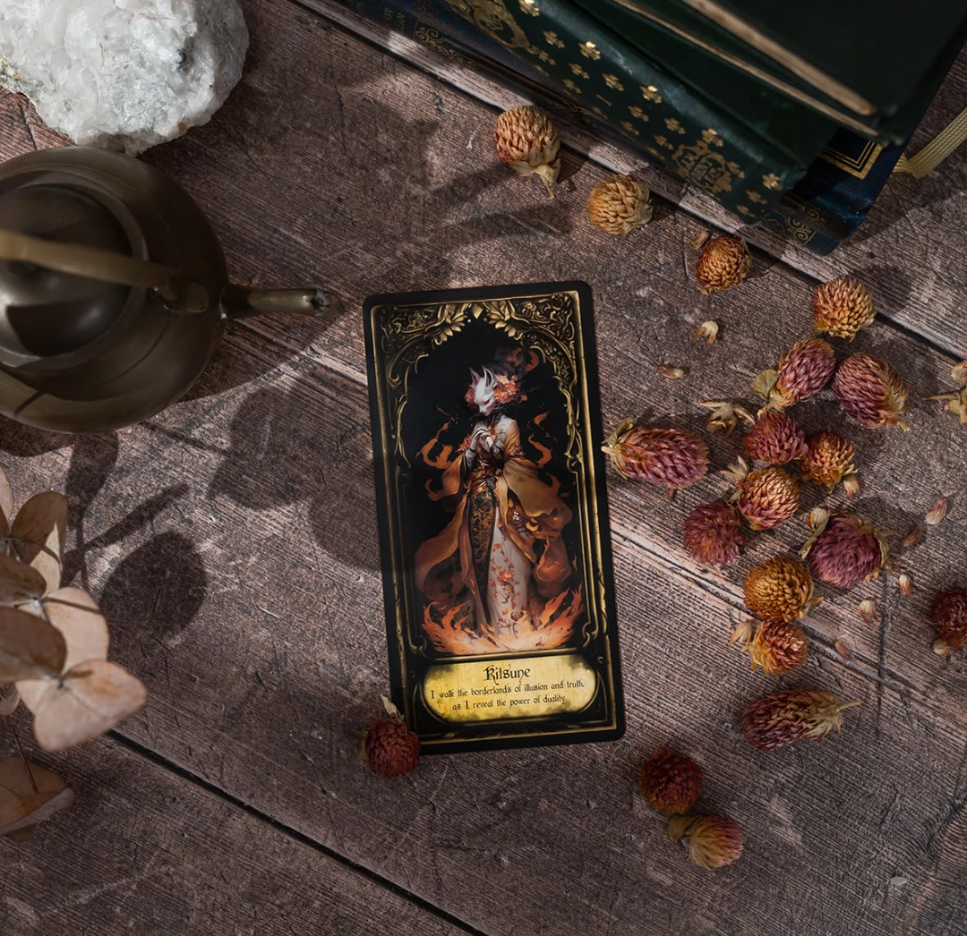 Obsidian Veil Oracle Deck