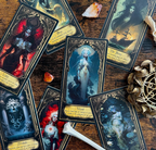 Obsidian Veil Oracle Deck