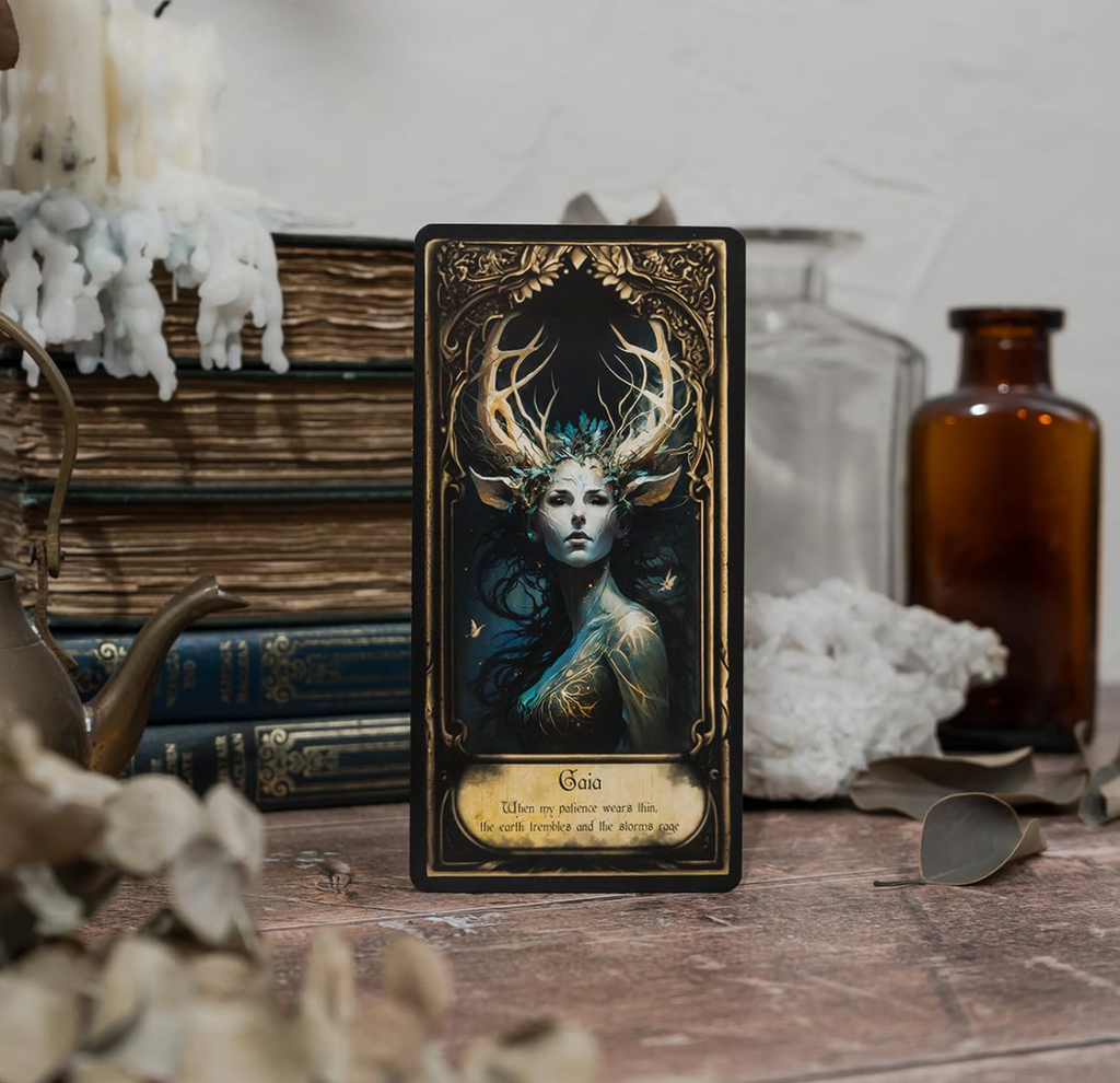 Obsidian Veil Oracle Deck