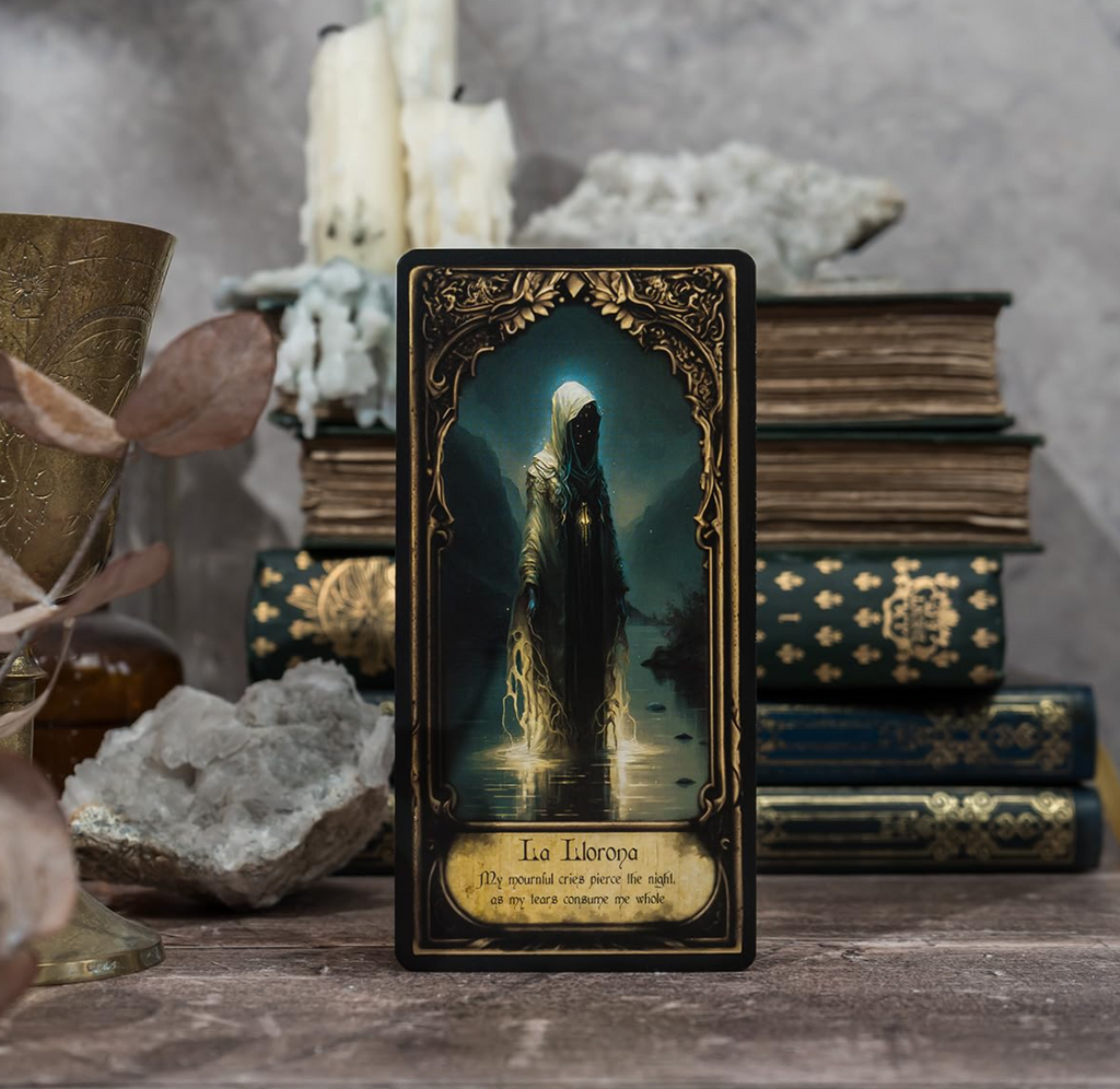 Obsidian Veil Oracle Deck