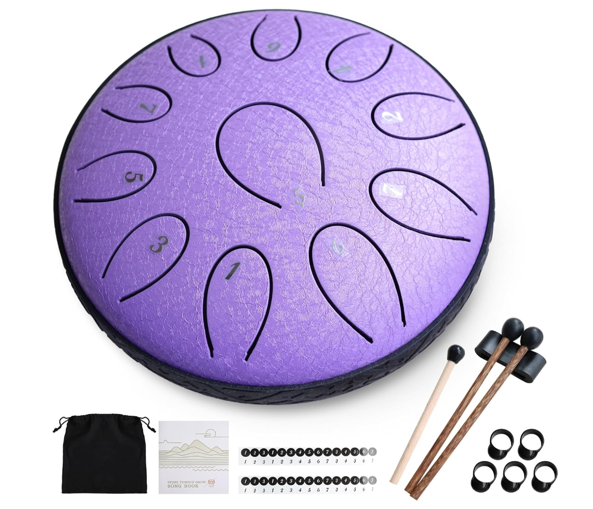 RISEN LIFE 6 Inch 11 Notes Steel Tongue Drum
