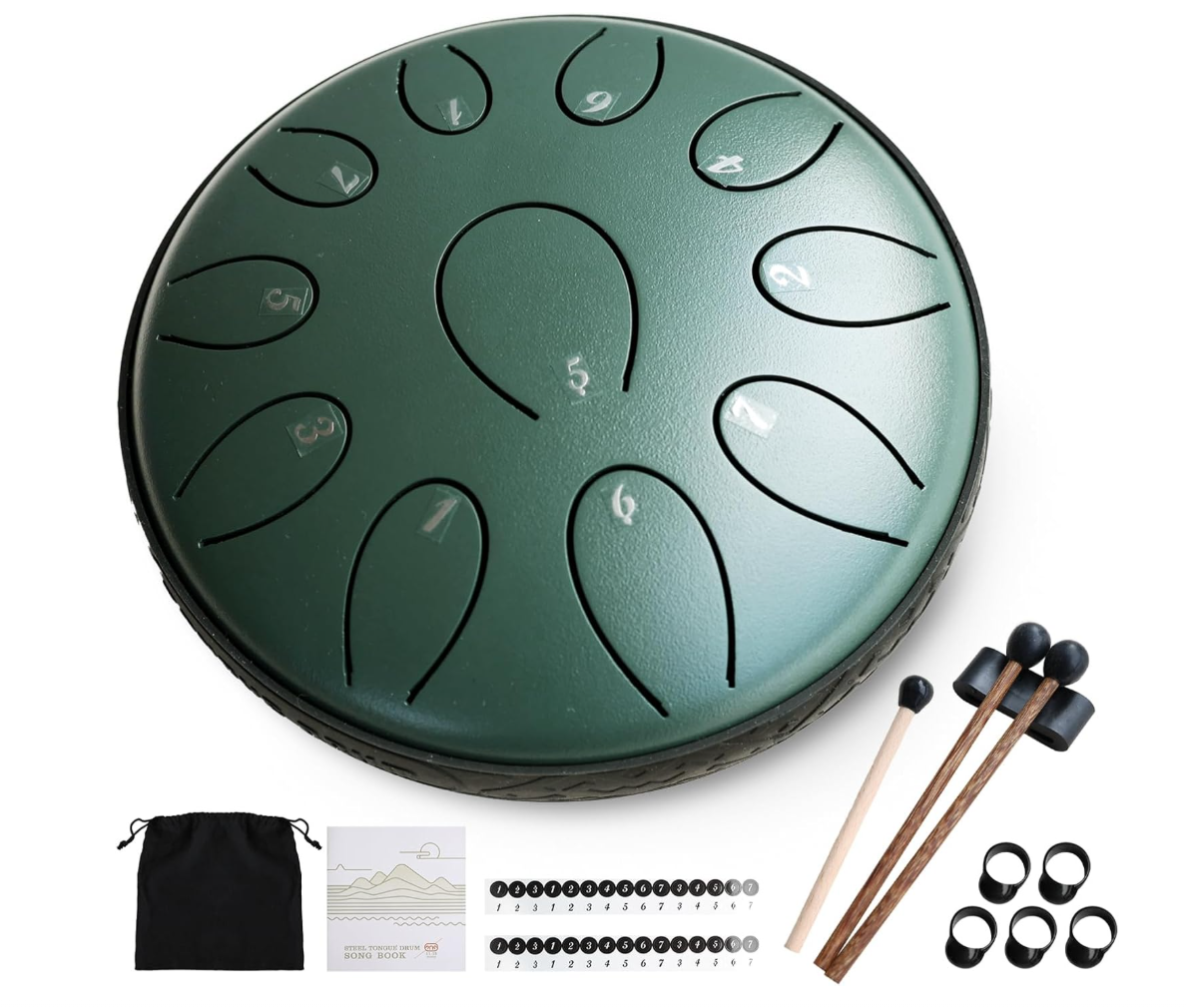RISEN LIFE 6 Inch 11 Notes Steel Tongue Drum