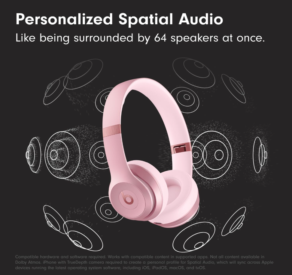 Beats Solo 4 Wireless On-Ear Headphones