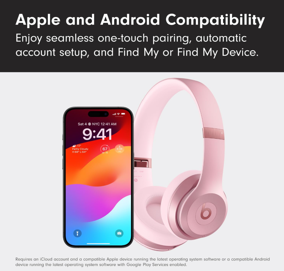 Beats Solo 4 Wireless On-Ear Headphones