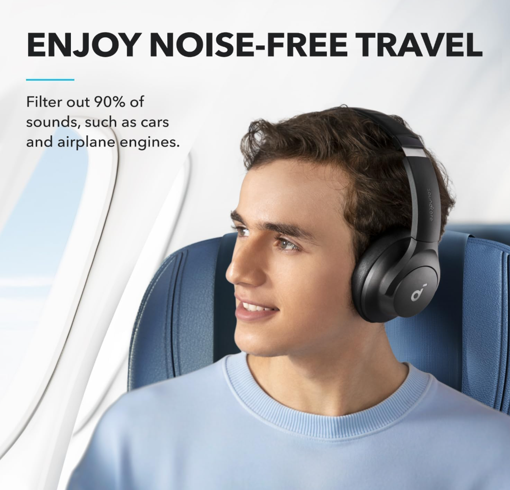 Soundcore by Anker Q20i Hybrid Active Noise Cancelling Headphones
