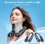 Yannovus Portable Neck Fan with Dual Cooling Plates