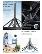 Sallnoy AI Intelligent Tracking Gimbal Quadpod