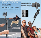 Sallnoy AI Intelligent Tracking Gimbal Quadpod
