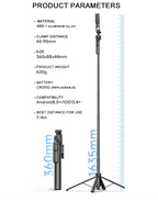 Sallnoy AI Intelligent Tracking Gimbal Quadpod