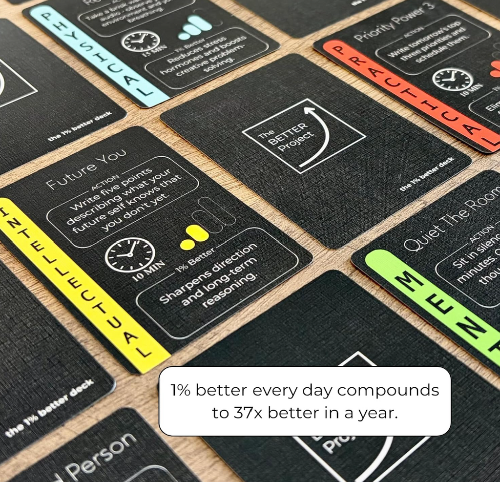 The 1% Better Deck by The Better Project