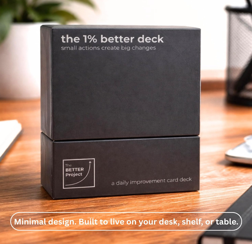 The 1% Better Deck by The Better Project