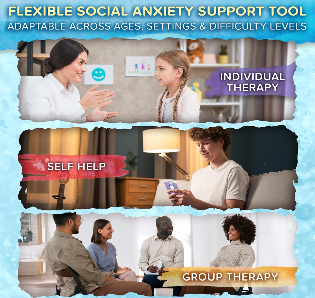 The Exposure Deck: Social Anxiety Edition by ThinkPsych