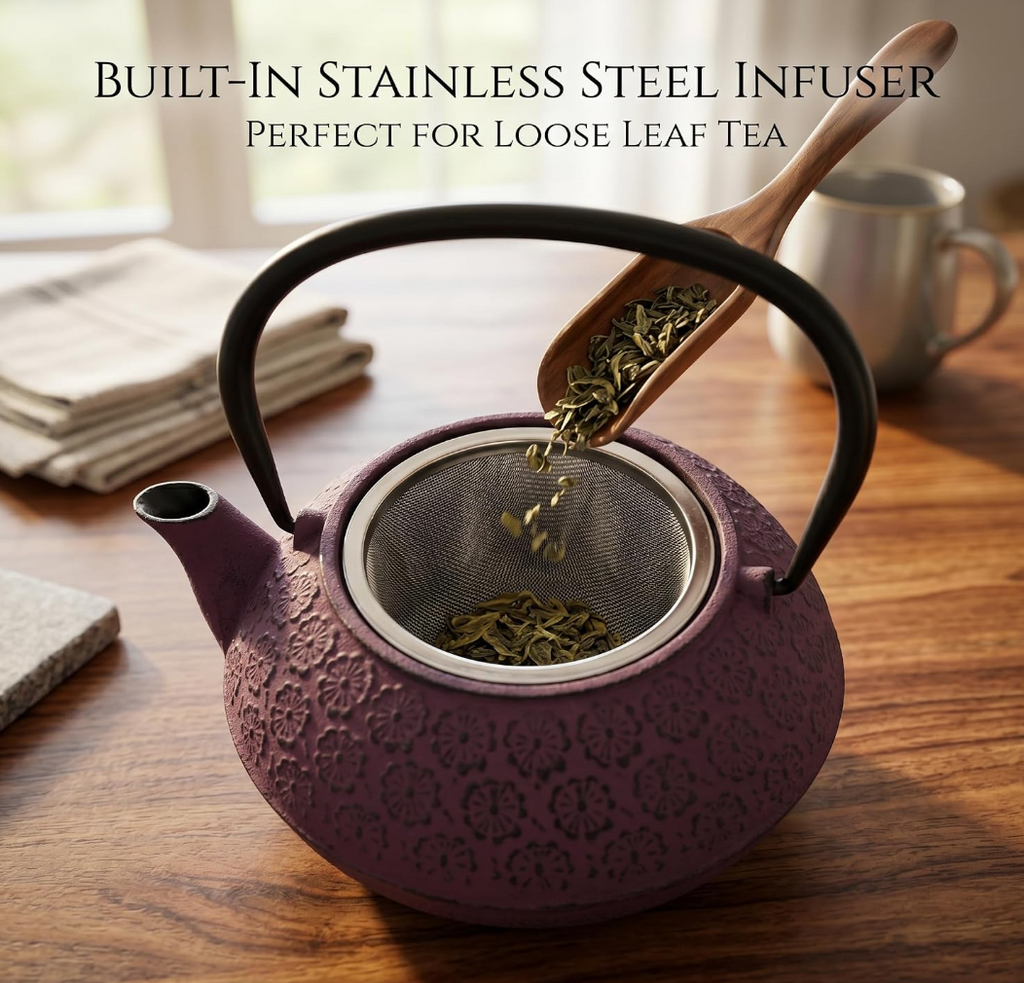 A Ting Cast Iron Teapot