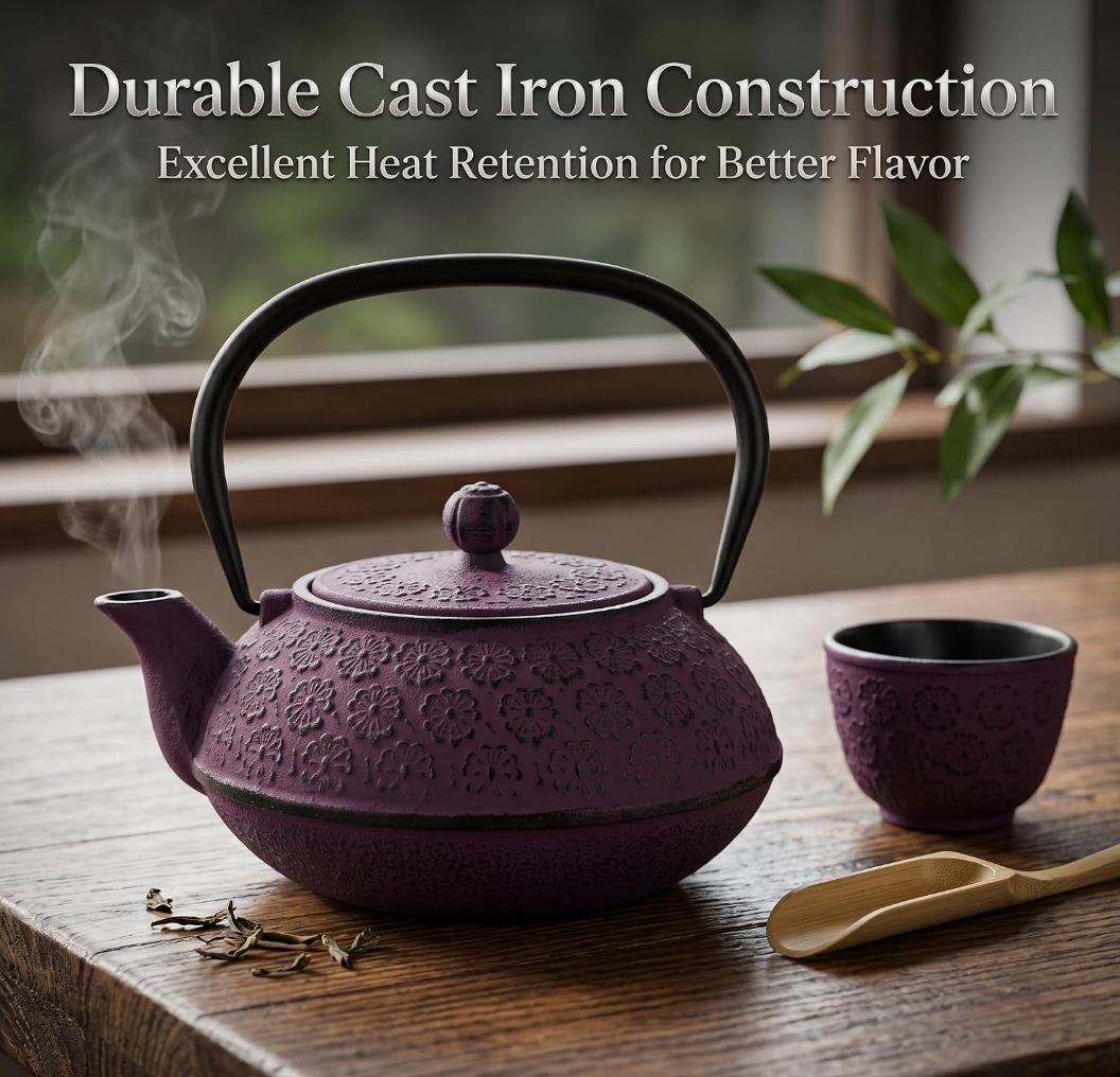 A Ting Cast Iron Teapot