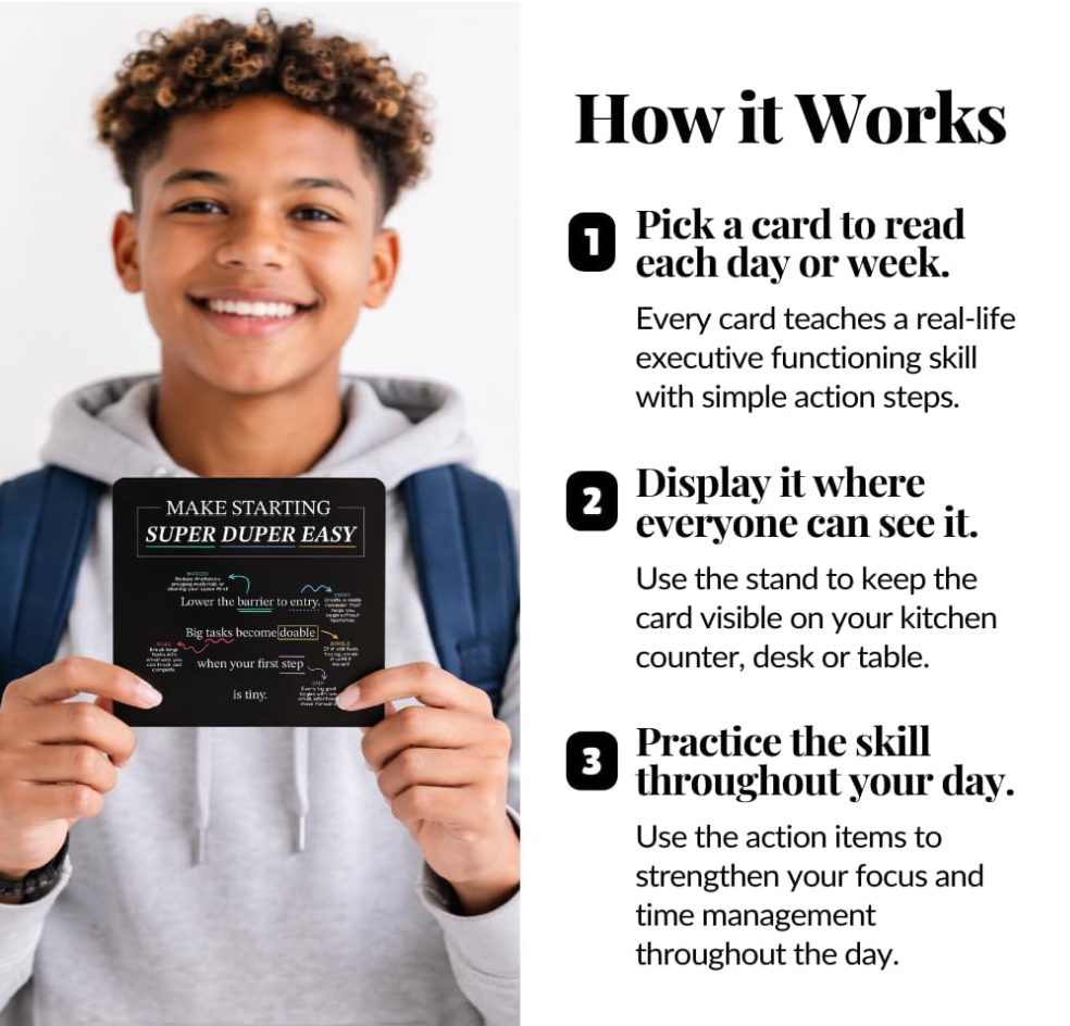 MindsetDecks Executive Functioning Mindset Cards