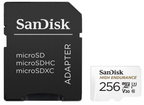 SanDisk 256GB High Endurance Video microSDXC Card with Adapter