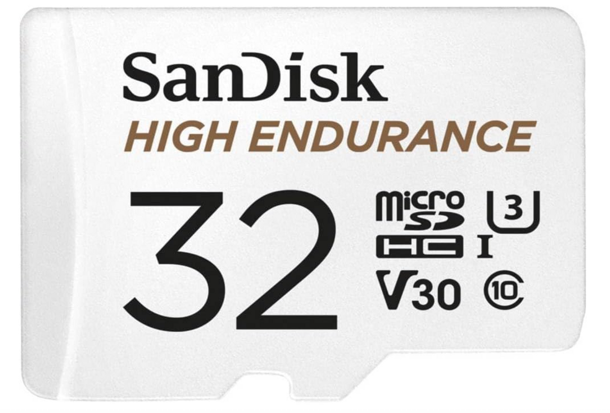 SanDisk 256GB High Endurance Video microSDXC Card with Adapter