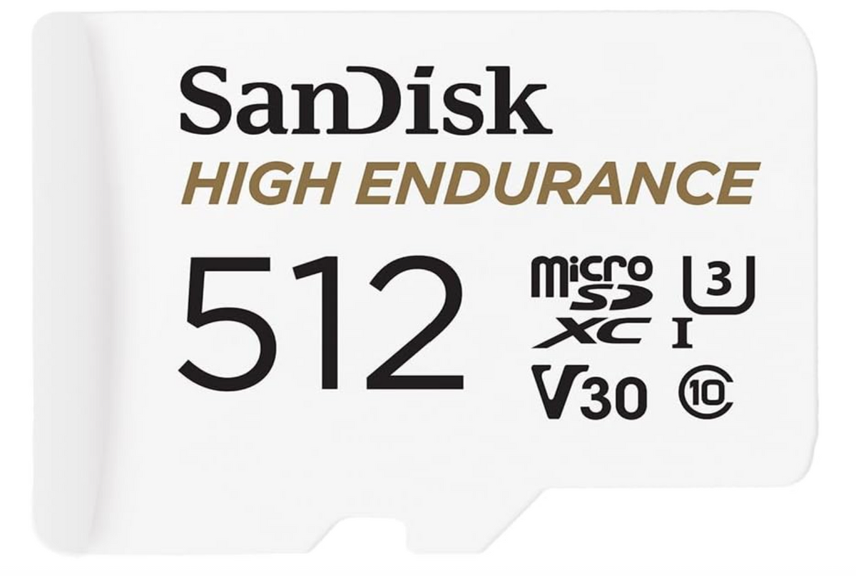 SanDisk 256GB High Endurance Video microSDXC Card with Adapter
