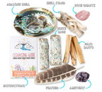 Home Cleansing & Smudging Kit with White Sage & Palo Santo