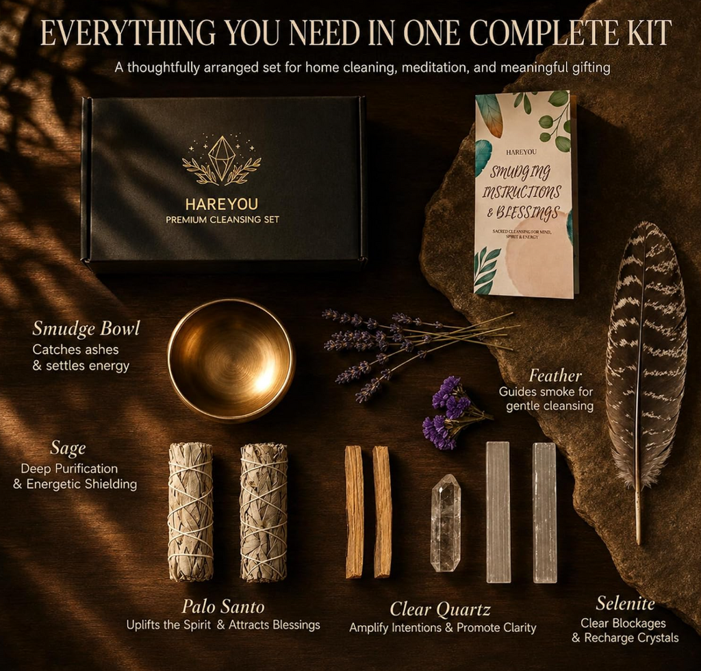 Premium Energy Cleansing Set by Hareyou