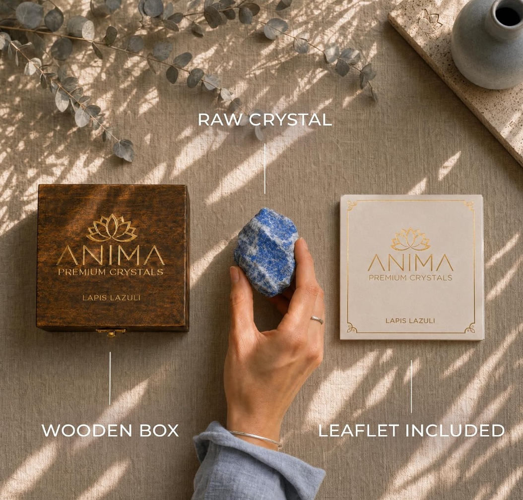 Anima® Large Raw Lapis Lazuli Crystal