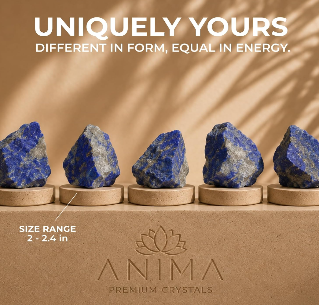 Anima® Large Raw Lapis Lazuli Crystal