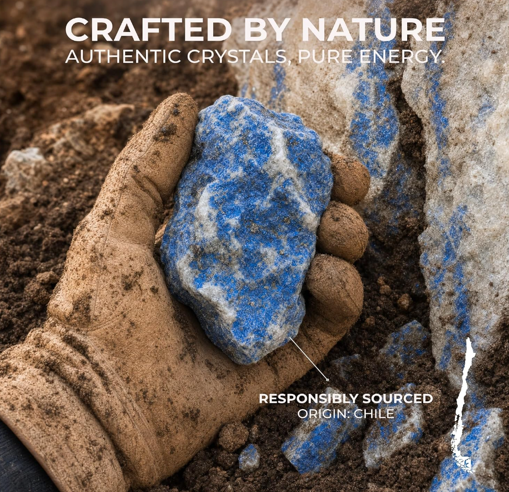 Anima® Large Raw Lapis Lazuli Crystal
