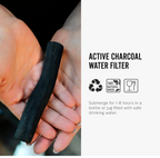 BLACK + BLUM Charcoal Water Filter Sticks (4-Piece Set)