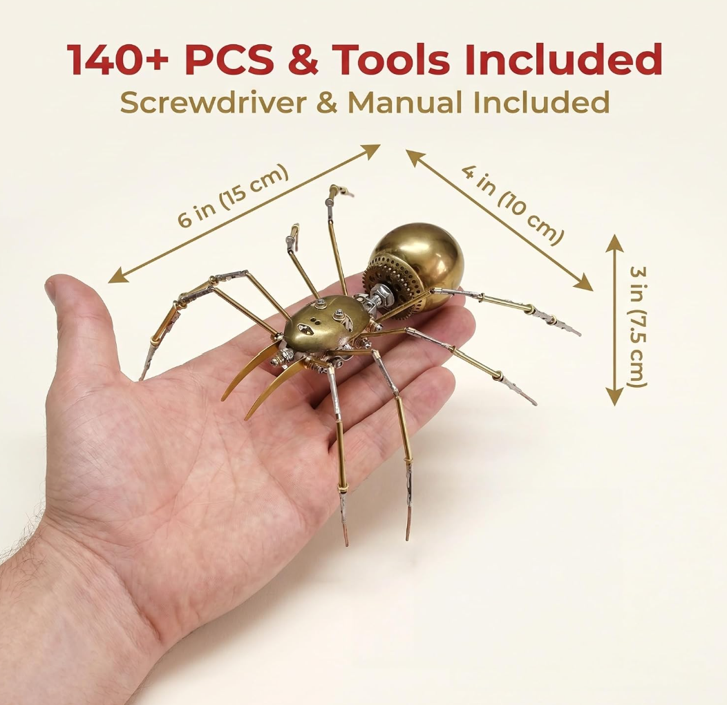 Lovewenying Ghost Spider 3D Metal Model Kit