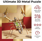 Lovewenying Leveling Scorpion 3D Metal Puzzle Kit