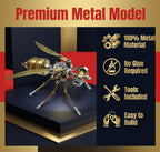 Lovewenying Steampunk Vespa 3D Metal Puzzle