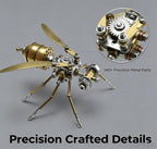 Lovewenying Steampunk Vespa 3D Metal Puzzle