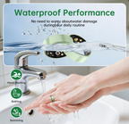 UniJethro Smart Ring – Heart Rate, Sleep & Blood Oxygen Monitor | IP68 Waterproof, No Subscription