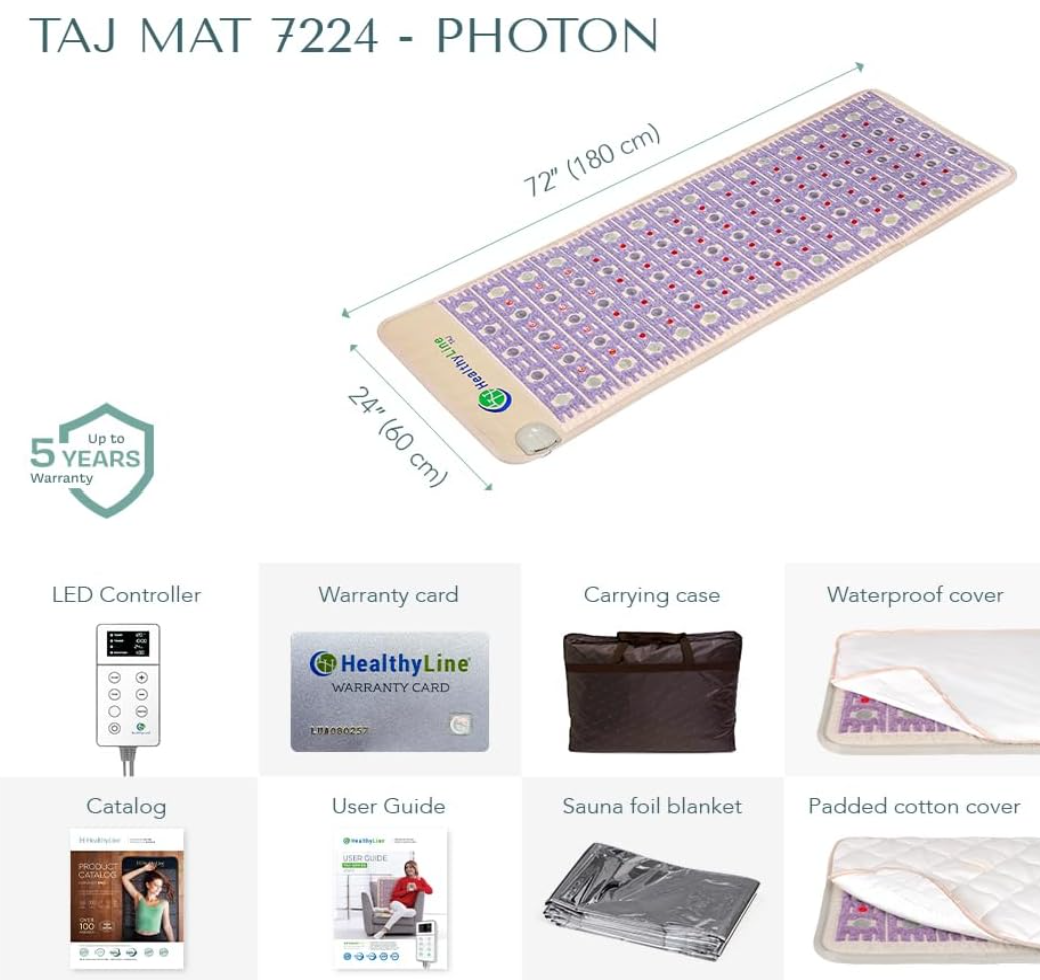 HealthyLine TAJ РЕМF Far Infrared Heating Mat