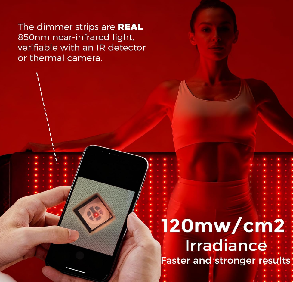 Infrared Red Light Therapy Mattress