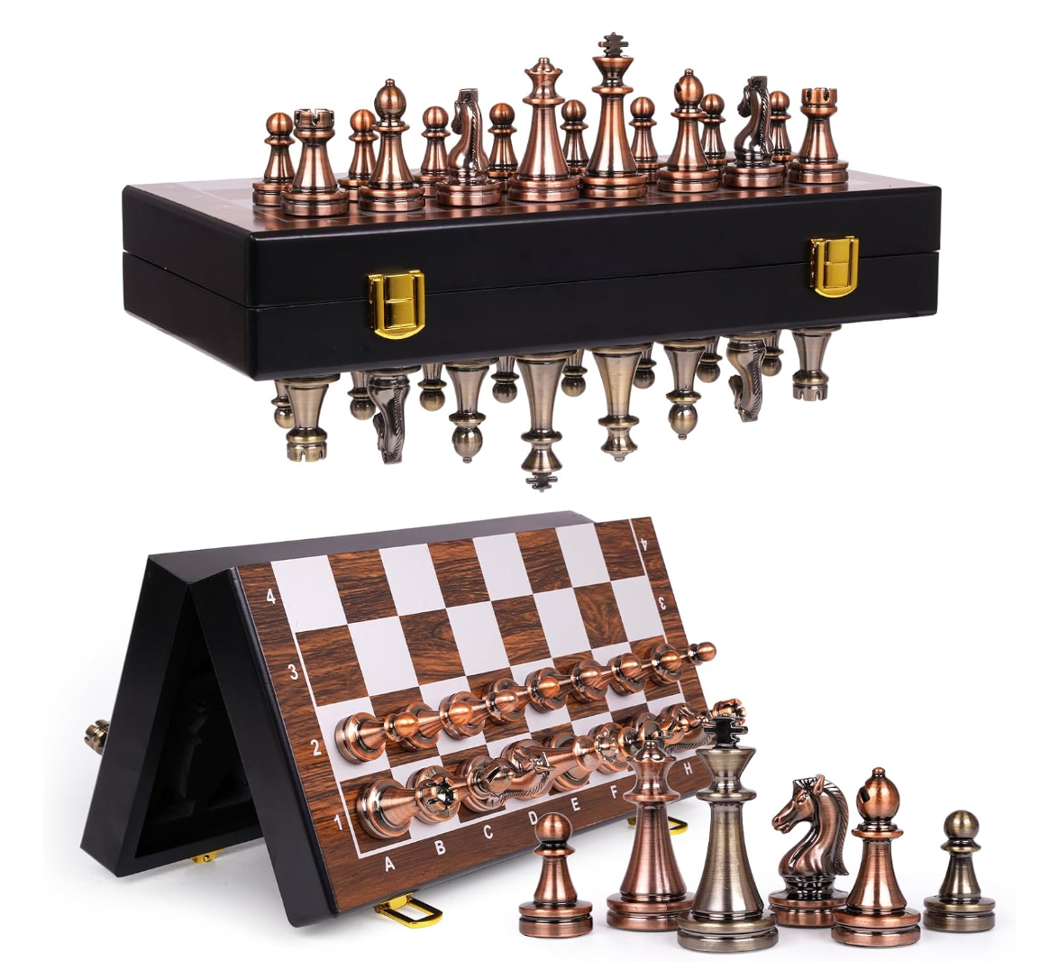 Agirlgle Magnetic Travel Chess Set
