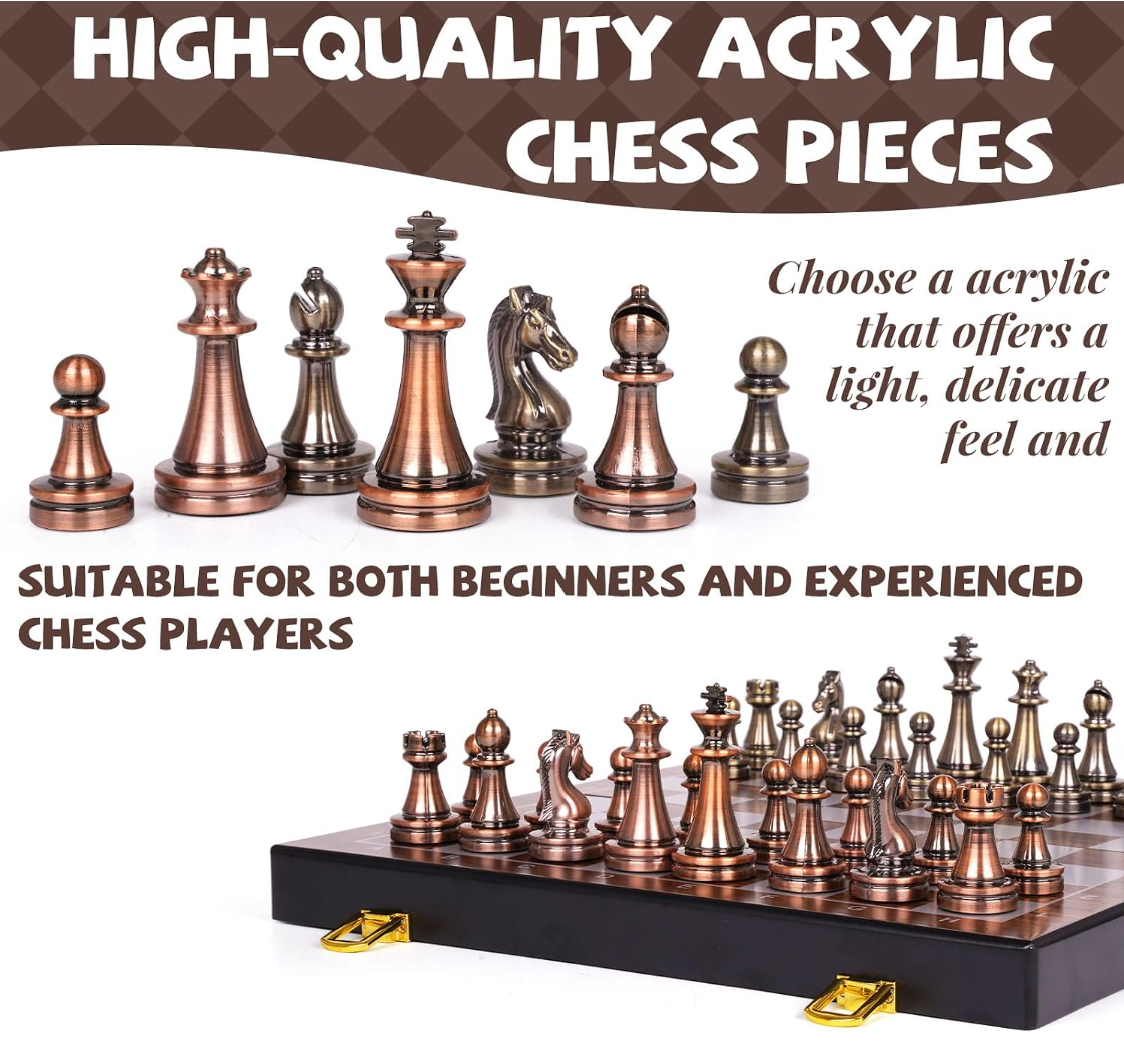 Agirlgle Magnetic Travel Chess Set