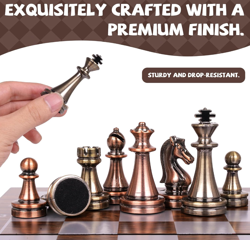 Agirlgle Magnetic Travel Chess Set